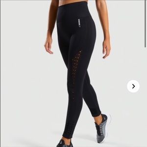 Gymshark Energy Black Seamless Leggings
